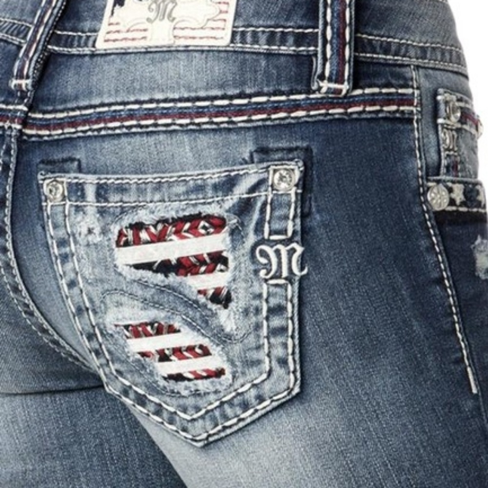 Miss me capris size 33